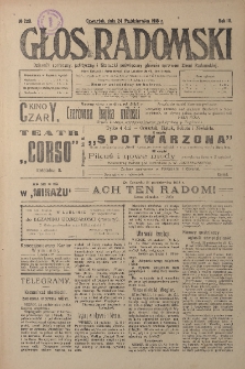 Głos Radomski, 1918, R. 3, nr 223