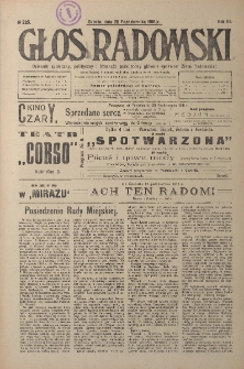 Głos Radomski, 1918, R. 3, nr 225