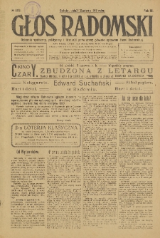 Głos Radomski, 1918, R. 3, nr 106