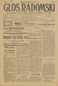 Głos Radomski, 1918, R. 3, nr 119