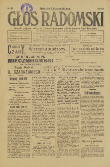 Głos Radomski, 1918, R. 3, nr 183