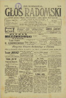Głos Radomski, 1918, R. 3, nr 191