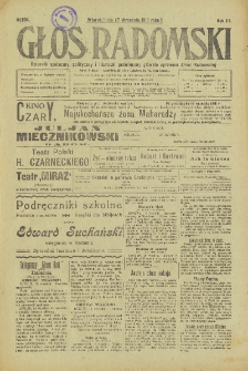 Głos Radomski, 1918, R. 3, nr 194
