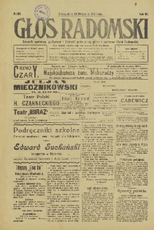 Głos Radomski, 1918, R. 3, nr 195
