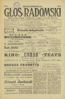 Głos Radomski, 1918, R. 3, nr 199