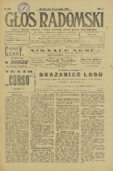Głos Radomski, 1918, R. 3, nr 244