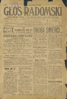 Głos Radomski, 1918, R. 3, nr 95