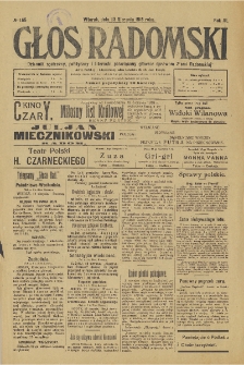 Głos Radomski, 1918, R. 3, nr 165