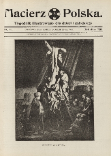 Macierz Polska : Tygodnik powieściowo-illustrowany dla dzieci i młodzieży,1907, R. 8, nr 12