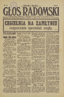 Głos Radomski, 1919, R. 4, nr 150