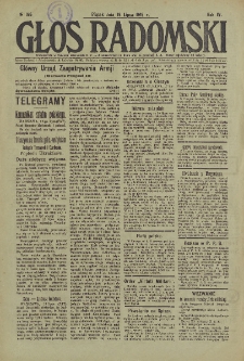 Głos Radomski, 1919, R. 4, nr 156