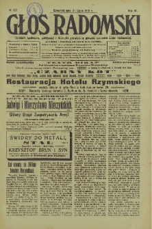Głos Radomski, 1919, R. 4, nr 167