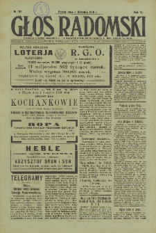 Głos Radomski, 1919, R. 4, nr 168