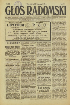 Głos Radomski, 1919, R. 4, nr 216