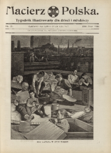 Macierz Polska : Tygodnik powieściowo-illustrowany dla dzieci i młodzieży,1907, R. 8, nr 27