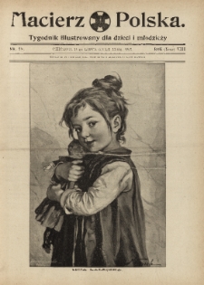 Macierz Polska : Tygodnik powieściowo-illustrowany dla dzieci i młodzieży,1907, R. 8, nr 28