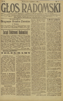 Głos Radomski, 1920, R. 5, nr 40