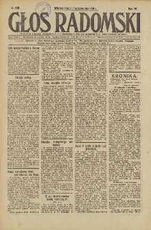 Głos Radomski, 1919, R. 4, nr 229