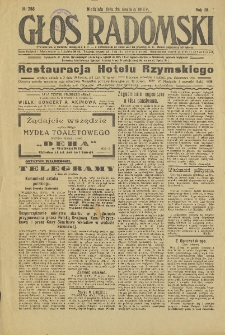 Głos Radomski, 1919, R. 4, nr 266