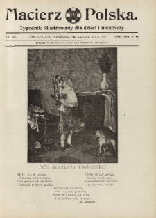 Macierz Polska : Tygodnik powieściowo-illustrowany dla dzieci i młodzieży,1907, R. 8, nr 39