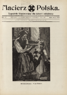 Macierz Polska : Tygodnik powieściowo-illustrowany dla dzieci i młodzieży,1907, R. 8, nr 42