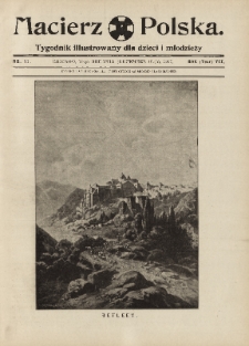 Macierz Polska : Tygodnik powieściowo-illustrowany dla dzieci i młodzieży,1907, R. 8, nr 51