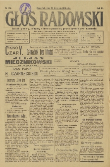 Głos Radomski, 1918, R. 3, nr 172