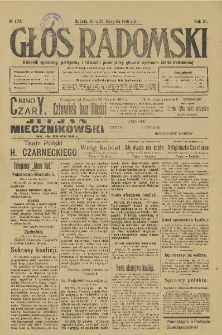 Głos Radomski, 1918, R. 3, nr 174