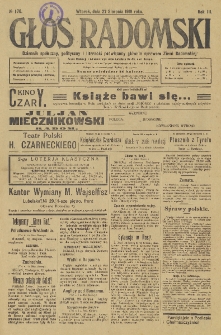 Głos Radomski, 1918, R. 3, nr 176