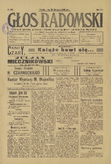 Głos Radomski, 1918, R. 3, nr 179