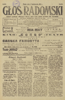 Głos Radomski, 1918, R. 3, nr 207