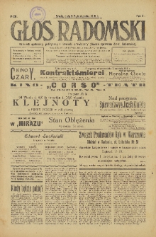 Głos Radomski, 1918, R. 3, nr 211