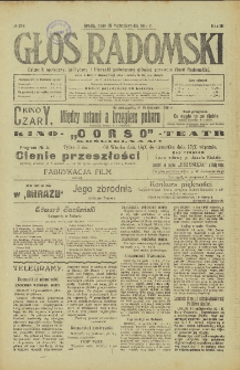 Głos Radomski, 1918, R. 3, nr 217