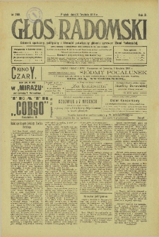 Głos Radomski, 1918, R. 3, nr 259
