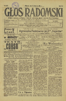 Głos Radomski, 1918, R. 3, nr 267