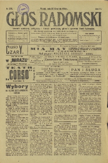 Głos Radomski, 1918, R. 3, nr 270