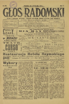 Głos Radomski, 1918, R. 3, nr 272