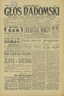 Głos Radomski, 1919, R. 4, nr 105