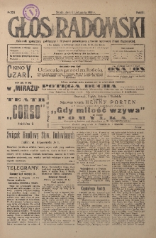 Głos Radomski, 1918, R. 3, nr 233