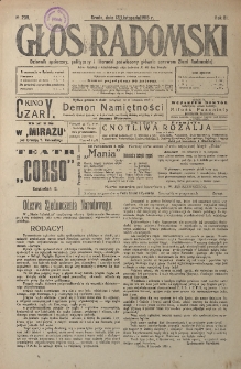 Głos Radomski, 1918, R. 3, nr 239