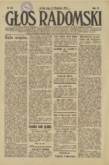 Głos Radomski, 1919, R. 4, nr 199