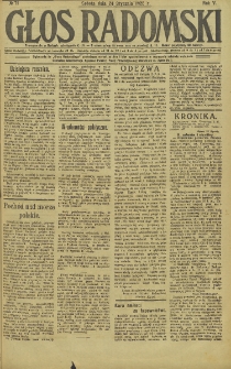 Głos Radomski, 1920, R. 4, nr 11