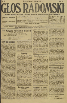 Głos Radomski, 1920, R. 4, nr 17