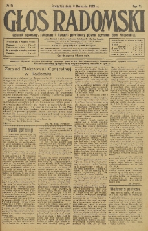 Głos Radomski, 1920, R. 4, nr 51