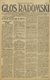 Głos Radomski, 1920, R. 4, nr 54
