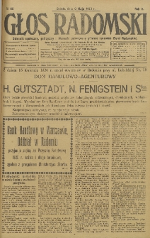 Głos Radomski, 1920, R. 4, nr 66