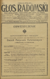 Głos Radomski, 1920, R. 4, nr 69