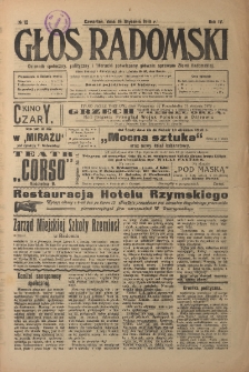 Głos Radomski, 1919, R. 4, nr 12
