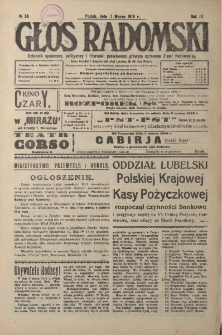Głos Radomski, 1919, R. 4, nr 53