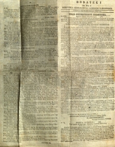 Dziennik Urzędowy Gubernii Radomskiej, 1854, nr 4, dod. I